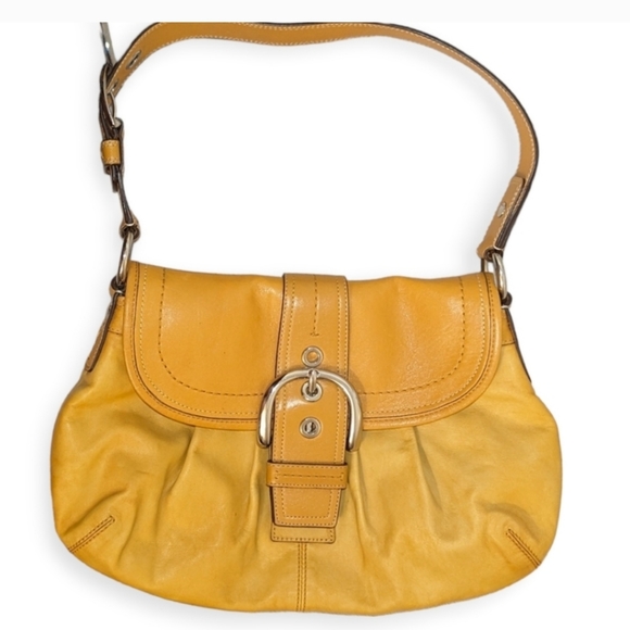 Coach Bags Coach Soho Bag In Yellow Poshmark